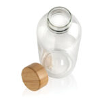 RCS RPET bottle with bamboo lid - Image 4
