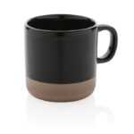 Glazed ceramic mug 360ml - Image 2