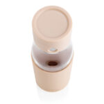 Ukiyo glass hydration tracking bottle with sleeve - Image 5