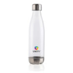 Leakproof water bottle with stainless steel lid - Image 4