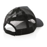 Impact AWARE™ Brushed rcotton 5 panel trucker cap 190gr - Image 4