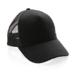 Impact AWARE™ Brushed rcotton 5 panel trucker cap 190gr - Image 5