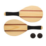 Wooden frescobol tennis set - Image 2