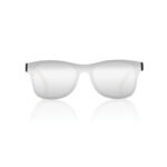 Prism RCS recycled plastic sunglasses with bamboo frame - Image 3