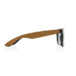 GRS recycled PC plastic sunglasses with cork - Image 4