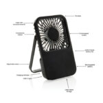 Aervina RCS recycled plastic re-chargeable desk fan - Image 3
