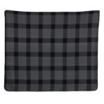 Soft plaid fleece blanket - Image 3
