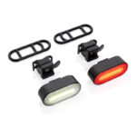 Lumino RCS recycled plastic USB re-chargeable bike light set - Image 4