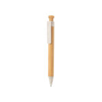 Bamboo pen with wheatstraw clip - Image 2