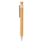 Bamboo pen with wheatstraw clip - Image 4