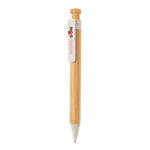 Bamboo pen with wheatstraw clip - Image 5