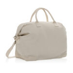 Kezar AWARE™ 500 gsm recycled canvas deluxe weekend bag - Image 2