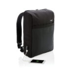 Swiss Peak 15" anti-theft RFID & USB backpack PVC free - Image 3