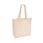 Impact Aware™ 240 gsm rcanvas shopper w/pocket undyed - Image 2