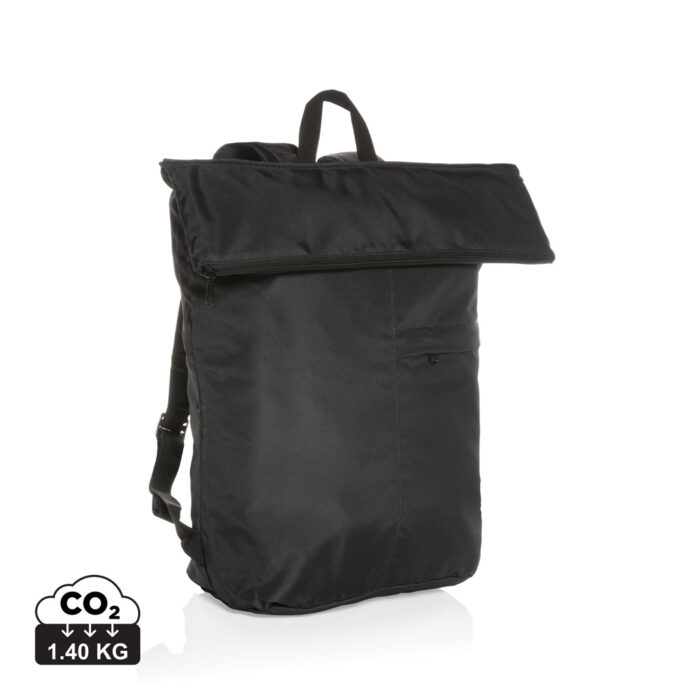 xdconnects-P763.17-0-P763.171__S_0__5db98f675c4b4f958977e60c9f1a1e8b.jpg Dillon AWARE™ RPET lightweight foldable backpack - Image 1
