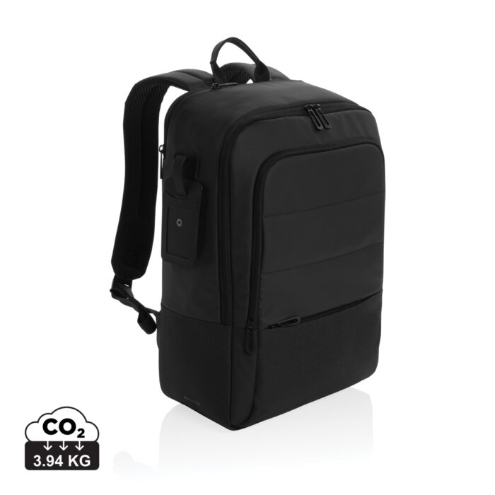 xdconnects-P763.28-0-P763.281__S_0__ee4cafa6b4374b14900507e44c7352a6.jpg Armond AWARE™ RPET 15.6 inch deluxe laptop backpack - Image 1