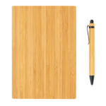 A5 Bamboo notebook & pen set - Image 5