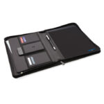 Impact AWARE™ RPET A4 portfolio with zipper - Image 5