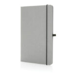 GRS Recycled leather hardcover notebook A5 - Image 2