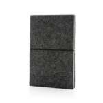 GRS certified recycled felt A5 softcover notebook - Image 2