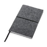 GRS certified recycled felt A5 softcover notebook - Image 3