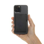 Standard aluminium RFID magnetic phone cardholder - Image 5