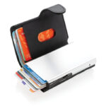 Standard aluminium RFID cardholder with PU wallet - Image 3
