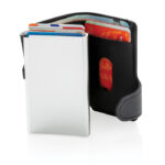 Standard aluminium RFID cardholder with PU wallet - Image 4