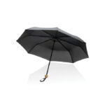 20.5" Impact AWARE™ RPET 190T Pongee bamboo mini umbrella - Image 2