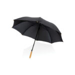 27" Impact AWARE™ RPET 190T auto open bamboo umbrella - Image 2
