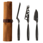 BOSKA Cheese Knife Set Monaco+ Black - Image 2