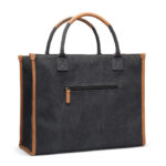 VINGA Bosler RCS recycled canvas office tote - Image 2