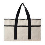 VINGA Volonne AWARE™ recycled canvas beach bag - Image 2