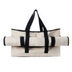 VINGA Volonne AWARE™ recycled canvas beach bag - Image 5