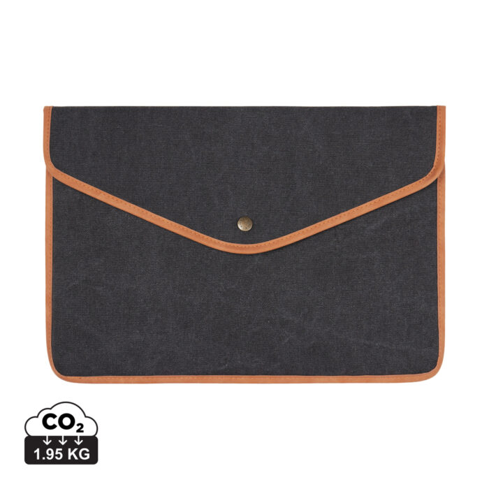 xdconnects-V78804-0-V7880401__S_0__cf74d0f0e69140cda0e8d013ca03eb5f.jpg VINGA Bosler GRS recycled canvas 16" laptop sleeve - Image 1