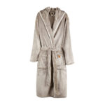 VINGA Louis luxury plush RPET robe size L-XL - Image 5