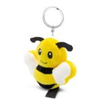 RPET plush bee, keyring | Miro