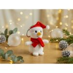 Plush snowman keyring | Anatols - Image 5