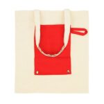 Cotton foldable shopping bag | Arlo - Image 3