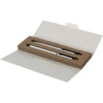 Writing set, ball pen and roller ball pen