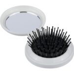 Hairbrush, mirror
