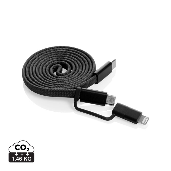 xdconnects-P302.91-0-P302.9101__S_0__ef6d4ee139bd4e12b718918fc09f68b0.jpg Arc RCS recycled Ultra-thin 60W 2 in 1 magnetic cable - Image 1