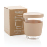 Ukiyo borosilicate glass with silicone lid and sleeve - Image 3
