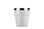 Recycled stainless steel mug MAKEL 300 ml - Image 3