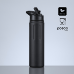 Scandic Drinking Set: termopuodelis 350 ml ir plieninis vandens butelis 750 ml - Image 2