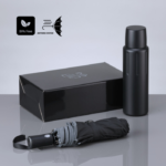 Scandic Set III: vakuuminis termosas 750 ml ir automatinis skėtis