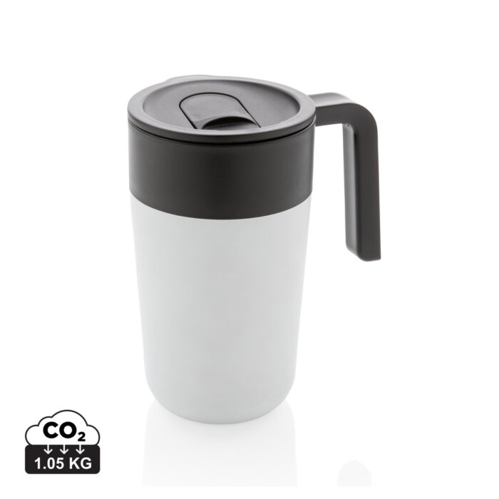 xdconnects-P433.233-0-P433.233__S_0__7f8748a793014506963ef0cc6d460a43.jpg GRS Recycled PP and SS mug with handle - Image 1