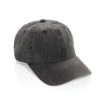 BEAU AWARE™ Washed 6 panel 270gsm cotton twill cap - Image 2