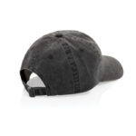BEAU AWARE™ Washed 6 panel 270gsm cotton twill cap - Image 3