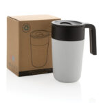GRS Recycled PP and SS mug with handle - Image 3